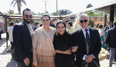  Mauricio Subirats, Cecilia Hernández, Cecilia Jiménez y Luis Manuel Jiménez.