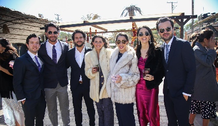  Daniel Granados, Gerardo González, Rodrigo Mercado, Victoria Álvarez, María José Ascanio, Isabel Villanueva y Yuri Mézquida.