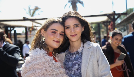  Bárbara de la Garza y Paola Ruiz.