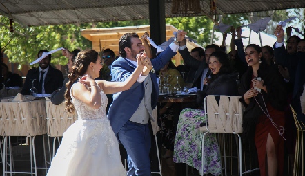  Gaby González y José Luis Hernández.