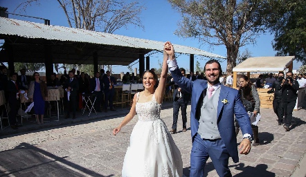  Gaby González y José Luis Hernández.