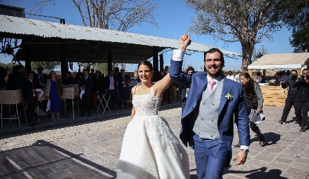  Gaby González y José Luis Hernández.
