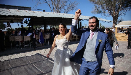  Gaby González y José Luis Hernández.