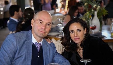  Alejandro González e Ifigenia Güemes.
