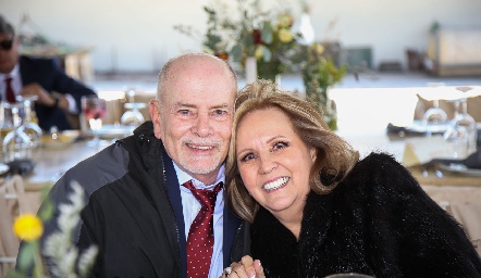  Robert Edwards y Lucía Jiménez.