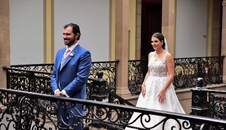  José Luis Hernández Jiménez y Gaby González Villanueva.