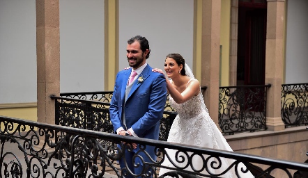  José Luis Hernández y Gaby González.