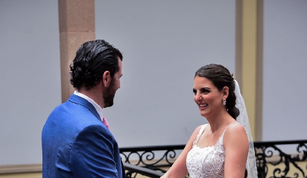  José Luis Hernández y Gaby González.