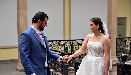 José Luis Hernández y Gaby González.
