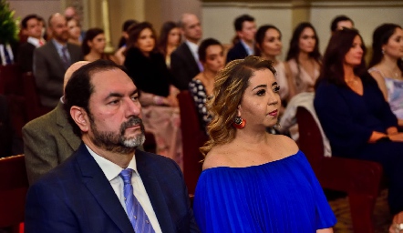  Ricardo Perafán y Sofía Carrillo.