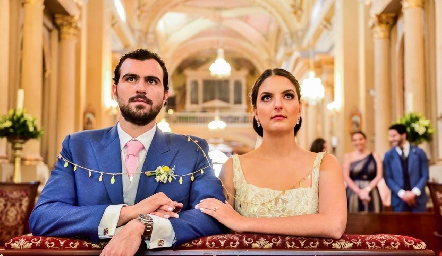  José Luis Hernández y Gaby González.