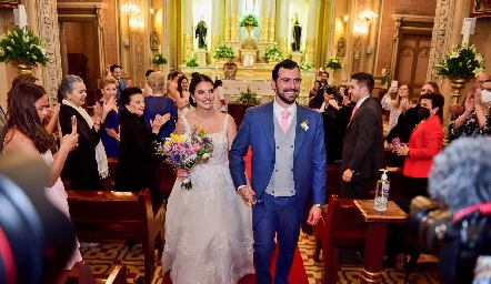  Gaby González y José Luis Hernández ya son esposos.