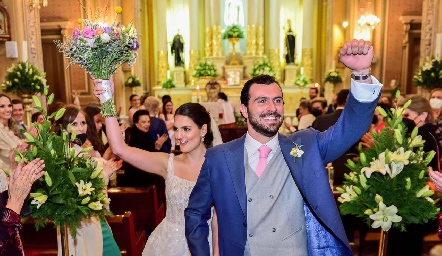  Gaby González y José Luis Hernández.