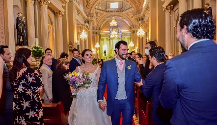  Gaby González y José Luis Hernández.