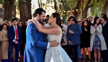  José Luis Hernández y Gaby González.