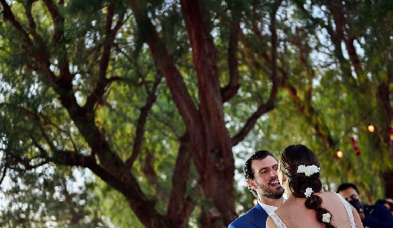  José Luis Hernández y Gaby González.