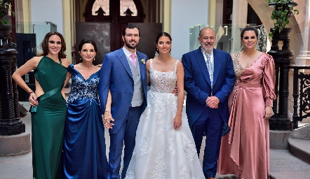  Lourdes Hernández, Cecilia Jiménez, José Luis Hernández, Gaby González José Luis y Cecilia Hernández.