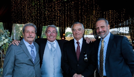  Braulio Fernández, Angel Fernández, Eduardo Coulón y Francisco Moreno.