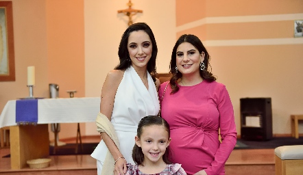  Fernanda Arriaga, Danna Valdés y Lu Castelo.