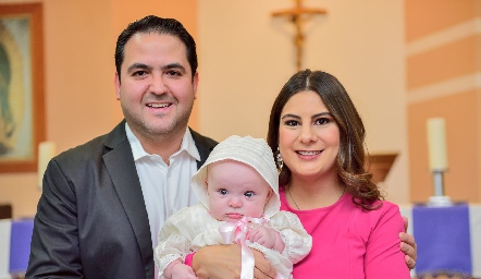  Diego Valdés, Emilia Gracia y Lu Castelo.