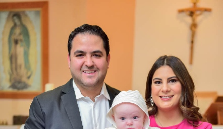  Adrián Gracia, Emilia Gracia, Danna Valdés y Lu Castelo.