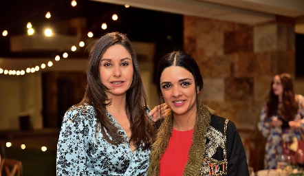  Alejandra Díaz Infante y  Silvia Ramón.