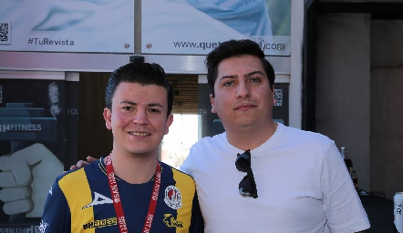  David Zarate y Héctor Guillen.