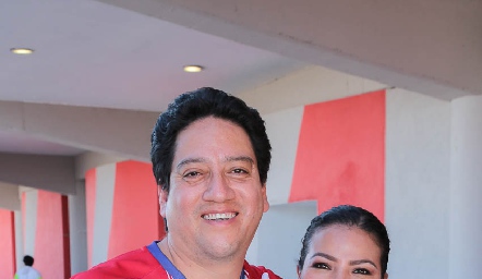  Sergio Rodríguez y Rosy González.