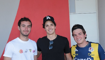  Mario, Oscar y Juan Pablo.