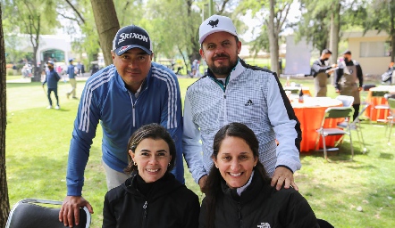  Paloma Dávila, Rosy Grintal, Toño Sandoval y Gerardo López.