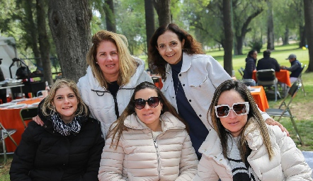  María Elena Arrollo, Georgina Naya, Karen Corona y Patricia Huerta.