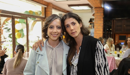  Carla Córdova y Marcela Solórzano.
