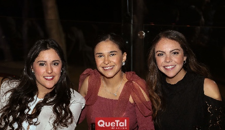  Daniela Torre, Valeria Rodríguez y Ana Gabriela Maza.