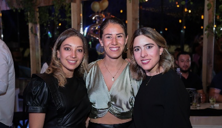  Alejandra Román, Nadia Pamela González y Ana Fer Yáñez.