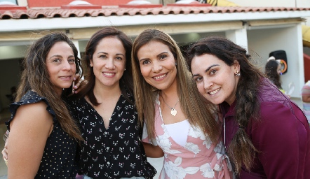 Fernanda Torres, Lety, Elena Saucedo y Marcela Zapata.