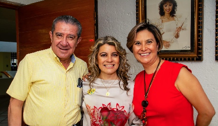Javiera Zarate Muñoz Iliana Castillo y Marilu Franco.