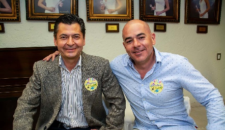 Marco Martínez y Alejandro Juárez.