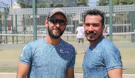  Enrique Murillo y Ricardo Jongyitud (campeones).