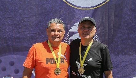  Noel Álvarez y Ariel Álvarez (campeones).