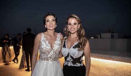  Carla Moreno Celis e Irma Celis.