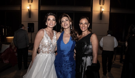  Carla Moreno, Mónica Celis y Miriam Sandoval.