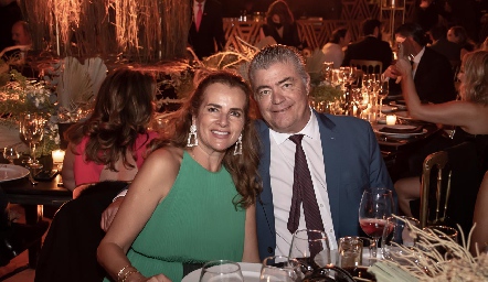  Patricia del Bosque y Roberto Lozano.