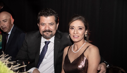  Edgardo Moreno y Paty Leyva.