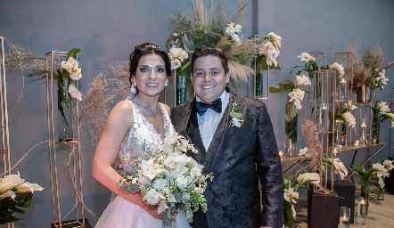  Carla Moreno y Aurelio Cadena.