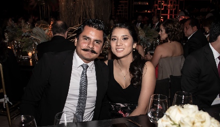  Omar Hernández y Sofía Moreno.