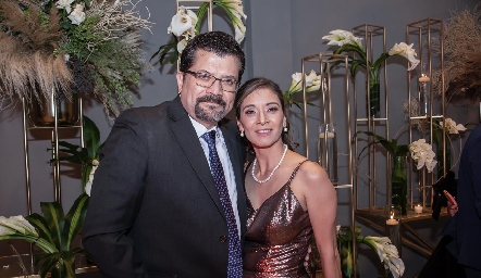  Edgardo Moreno y Patricia Leyva.