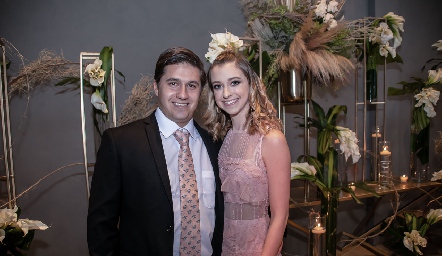  David Carreón y Mariana O’Farril.