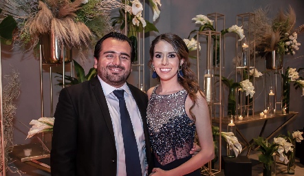  Salvador Guerra y Alejandra O’Farril.