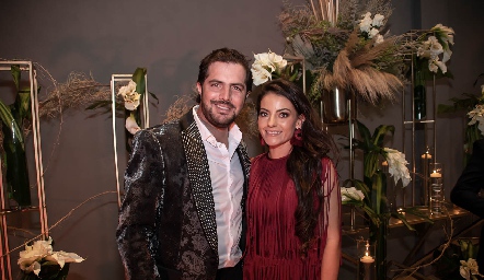 Santiago Lask y Mónica Manero.