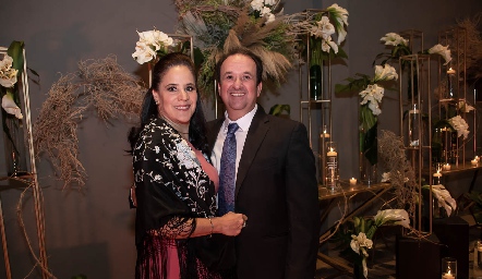  Marcela del Peral y Héctor Hinojosa.